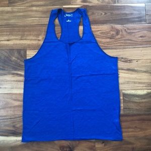 Lasc burnout tank in royal blue. Size Xl (runs extremely small).